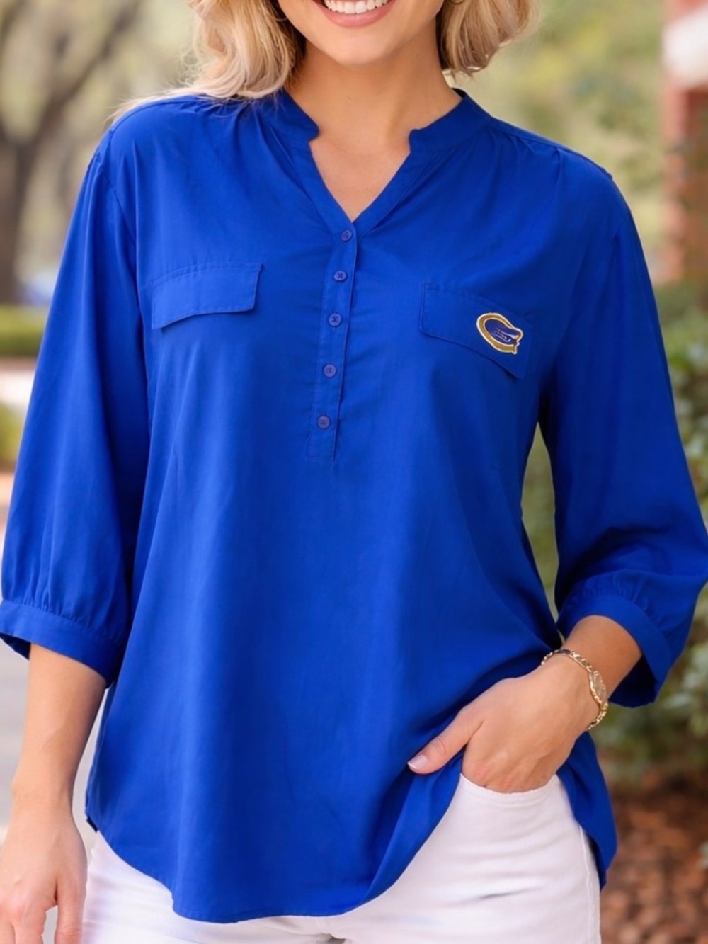 Florida Gators Blue Top Women's Plus Size 3X NWOT University of Florida